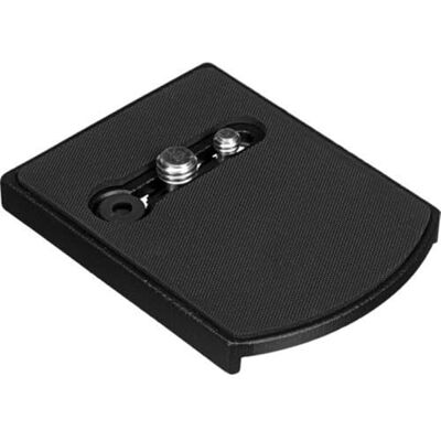 Manfrotto 410PL Piastra per Testa con Attacco Rapido 1/4" 3/8" in Alluminio, per Fotografia, Nero Manfrotto 410PL Piastra per Testa con Attacco Rapido 1/4" 3/8" in Alluminio, per Fotografia, Nero