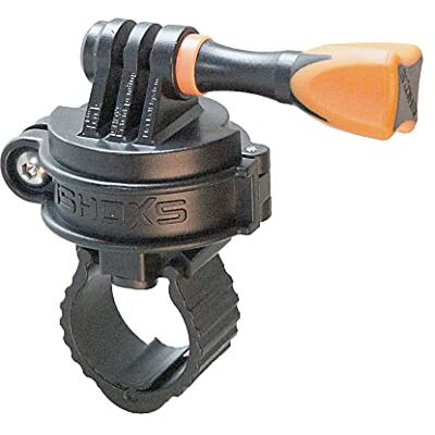 iSHOXS Bike Mount 360° supporto action cam bici supporto universale manubrio 360 gradi rotante supporto camera stabile MTB e-bike outdoor compatibile con action cam iSHOXS Bike Mount 360° supporto action cam bici supporto universale manubrio 360 gradi rotante supporto camera stabile MTB e-bike outdoor compatibile con action cam