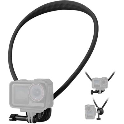 K&F CONCEPT Supporto per Collo con Cuscino d’Aria, Portacamera con Adattato Compatibile con GoPro Hero 13-4/MAX, Insta360 X6/X5/X4/Ace Pro 2, Osmo Nano, Action 3/4/5 Pro,TW02 K&F CONCEPT Supporto per Collo con Cuscino d’Aria, Portacamera con Adattato Compatibile con GoPro Hero 13-4/MAX, Insta360 X6/X5/X4/Ace Pro 2, Osmo Nano, Action 3/4/5 Pro,TW02