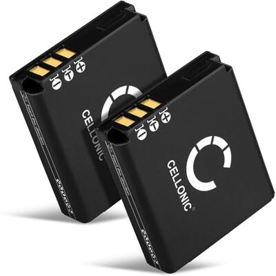 CELLONIC 2x Batteria compatibile con Ricoh GR Digital III, GR II, DB-60 CELLONIC 2x Batteria compatibile con Ricoh GR Digital III, GR II, DB-60
