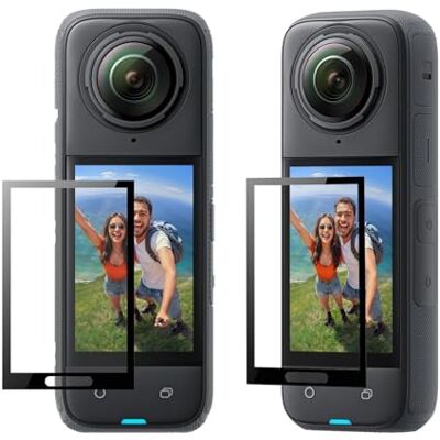TELESIN ° Pellicola Protettiva per Insta360 X5 X4, Accessori per Insta360 X5 X4, Pellicola Protettiva con durezza 9h, Resistente ai Graffi, Anti-impronta, Senza Bolle (1 Pezzo) TELESIN ° Pellicola Protettiva per Insta360 X5 X4, Accessori per Insta360 X5 X4, Pellicola Protettiva con durezza 9h, Resistente ai Graffi, Anti-impronta, Senza Bolle (1 Pezzo)