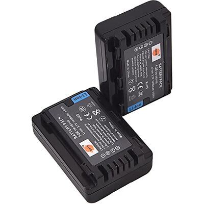 DSTE 2pcs VW-VBY100 Replacement Li-ion Battery for Panasonic HC-V110, HC-V110K, HC-V110G, HC-V201, HC-V201K DSTE 2pcs VW-VBY100 Replacement Li-ion Battery for Panasonic HC-V110, HC-V110K, HC-V110G, HC-V201, HC-V201K