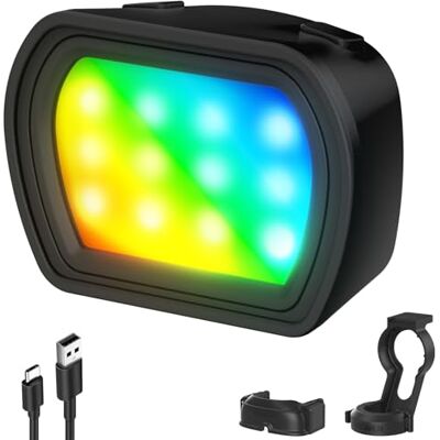 NEEWER BASICS Luce RGB Magnetica Compatibile con DJI OSMO Pocket 3 Gimbal Camera e Creator Combo Accessori, Luce di Riempimento LED Ausiliaria Ricaricabile USB C da 1W per Selfie Vlog Video, M21C NEEWER BASICS Luce RGB Magnetica Compatibile con DJI OSMO Pocket 3 Gimbal Camera e Creator Combo Accessori, Luce di Riempimento LED Ausiliaria Ricaricabile USB C da 1W per Selfie Vlog Video, M21C