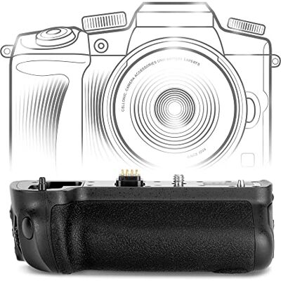 CELLONIC Impugnatura Batteria Compatibile con Panasonic Lumix DmC-GH4 Per DMW-BLF19 Batterie, Impugnatura verticale progettata per un comfort di ripresa prolungato per Panasonic Lumix DMC-GH4 CELLONIC Impugnatura Batteria Compatibile con Panasonic Lumix DmC-GH4 Per DMW-BLF19 Batterie, Impugnatura verticale progettata per un comfort di ripresa prolungato per Panasonic Lumix DMC-GH4