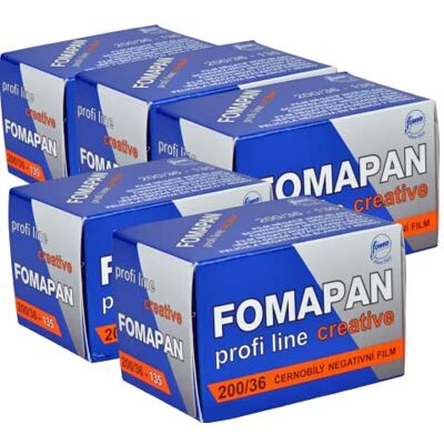 Foma PAN Creative 200 135/36 Pellicola 5 x 35 mm bianco/nero Foma PAN Creative 200 135/36 Pellicola 5 x 35 mm bianco/nero