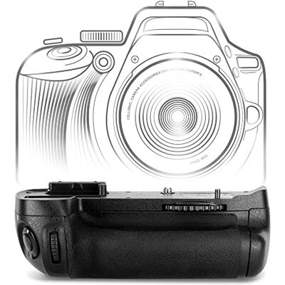 CELLONIC Impugnatura Batteria Compatibile con Nikon D610, D600, MB-D14 Per EN-EL15 Batterie, Impugnatura verticale progettata per un comfort di ripresa prolungato per Nikon D610, D600, MB-D14 CELLONIC Impugnatura Batteria Compatibile con Nikon D610, D600, MB-D14 Per EN-EL15 Batterie, Impugnatura verticale progettata per un comfort di ripresa prolungato per Nikon D610, D600, MB-D14