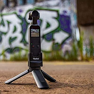 Rollei DJI Osmo Pocket I Set di accessori per principianti, mini treppiede, adattatore GoPro, modulo WLAN e adattatore treppiede Rollei DJI Osmo Pocket I Set di accessori per principianti, mini treppiede, adattatore GoPro, modulo WLAN e adattatore treppiede
