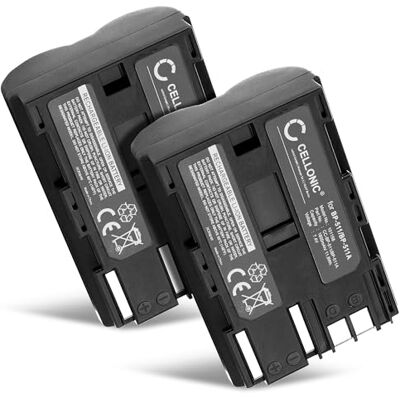CELLONIC 2x Batteria compatibile con Canon PowerShot G5, G2, G6, G3, BP-508 1600mAh, 7.4V, Ioni di Litio per Canon PowerShot Pro1, G1, MV700, MV100, ZR10, MVX150i, ZR90, FV100, MVX2i, FV40, Optura 20 CELLONIC 2x Batteria compatibile con Canon PowerShot G5, G2, G6, G3, BP-508 1600mAh, 7.4V, Ioni di Litio per Canon PowerShot Pro1, G1, MV700, MV100, ZR10, MVX150i, ZR90, FV100, MVX2i, FV40, Optura 20