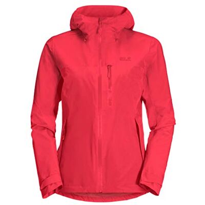 Jack Wolfskin Go Hike Giacca da donna, Donna, Giacca, , Rosso tulipano, XS Jack Wolfskin Go Hike Giacca da donna, Donna, Giacca, , Rosso tulipano, XS