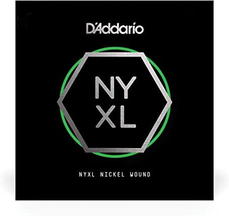 D'Addario NYXL - Singola corda avvolta in nickel per chitarra elettrica, scalatura .066