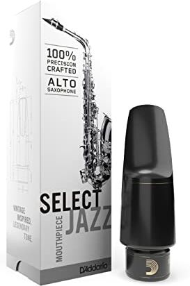 D'Addario MJS-D5M Select Jazz - Bocchino per sax alto, binario D5, apertura 1,86 mm