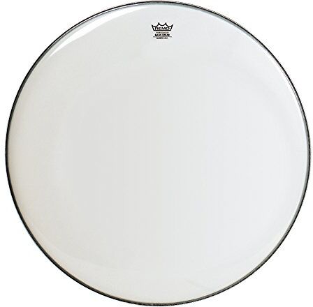 Remo Ambassador Testina per grancassa, 40,6 cm, colore: Bianco