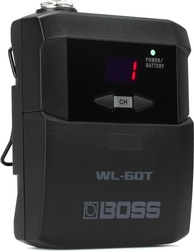 Boss Trasmettitore per Guitar Wireless System, Compatibile con il Sistema Wireless WL-60.