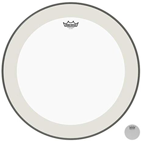 Remo (disambigua) Powerstroke P4 Clear Bass 20" Drumhead Clear neutro