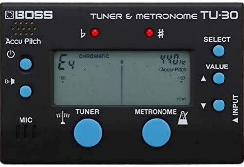 Boss Accordatore & Metronomo, perfetto per esercitarsi, studiare e suonare