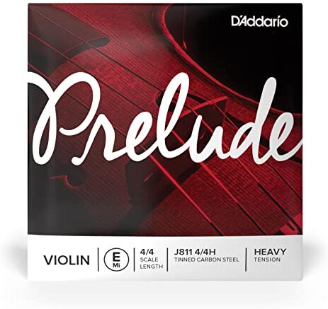 D'Addario Corda singola MI  Prelude per violino, scala 4/4, tensione forte