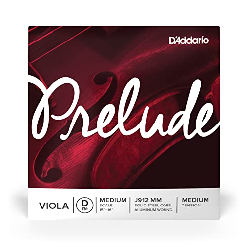 D'Addario Corda singola RE  Prelude per viola, Medium Scale, tensione media