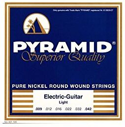 Pyramid "Superior-Quality" Pure Nickel Round Wound, light