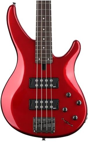 Yamaha Trbx304 Electricguitar Solid 4Strings Red -guitars (4 Strings, Nickel, 1.9cm, Medium, 1.95cm, 2.15cm)