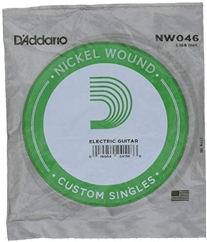 D'Addario Corda Singola   per Chitarra Elettrica, Nickel Wound, 046