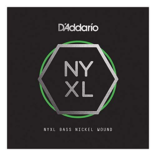 D'Addario Corda singola NYXL avvolta in nickel per basso, scala lunga, 125, tapered