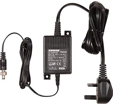 Shure PS43UK Alimentatore UK 15 V DC in linea dispone di 2 linguette di montaggio integrate per una facile installazione