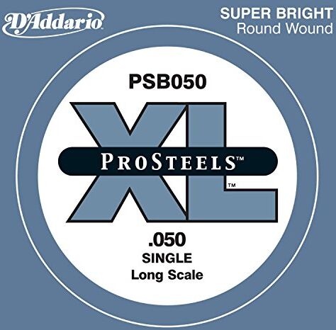 D'Addario Corda singola D’Addario  ProSteels per basso, Long Scale, 050