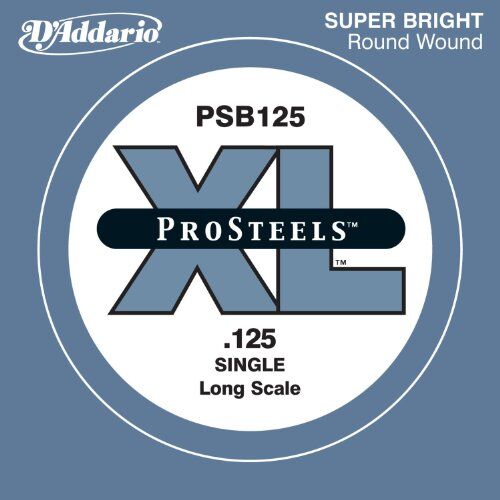 D'Addario Corda singola D’Addario  ProSteels per basso, Long Scale, 125