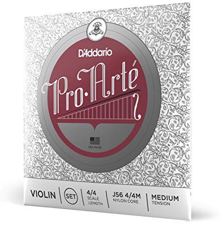 D'Addario Set di corde  Pro-Arte per violino, scala 4/4, tensione media