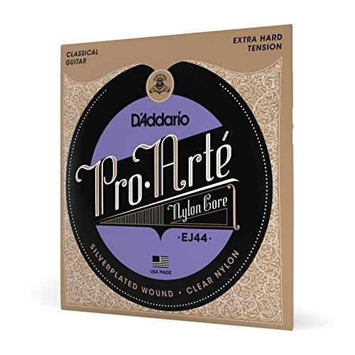 D'Addario Corde Chitarra Classica      Classic Nylon   Corde per Chitarra Classica   Tensione Extra Forte   1 Pacchetto