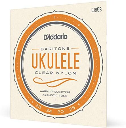 D'Addario EJ65B Pro-Arté Custom Extruded Nylon Set per Ukulele Baritono