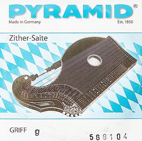 Pyramid Corde  Zither Corde Grip per pickup elettrico G Nickel 588.104