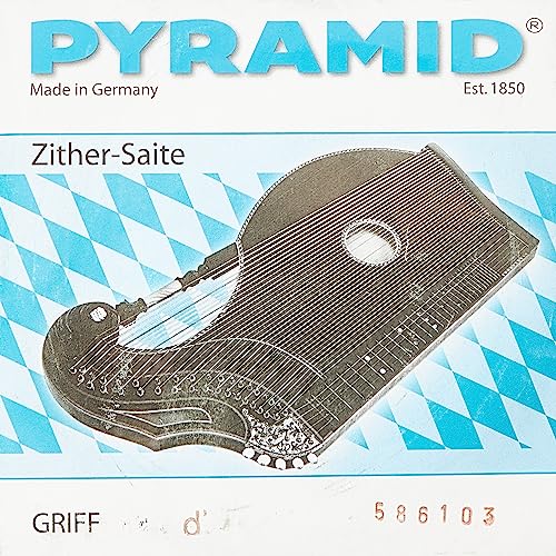 Pyramid Corde  Zither Corde Grip per pickup elettrico D Nickel 586.103