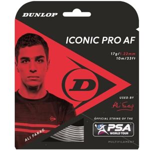 Dunlop Iconica Corda da Squash PRO AF, Set 17g/1.22mm, 10m Dunlop Iconica Corda da Squash PRO AF, Set 17g/1.22mm, 10m
