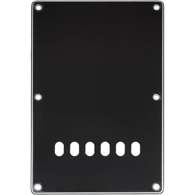 Musiclily Pro 6 Fori ST Piastra Posteriore Tremolo per Chitarra Elettrica Tagima TG-530 Strat SSS con Battipenna 10 Fori, 3 strati Nero Musiclily Pro 6 Fori ST Piastra Posteriore Tremolo per Chitarra Elettrica Tagima TG-530 Strat SSS con Battipenna 10 Fori, 3 strati Nero
