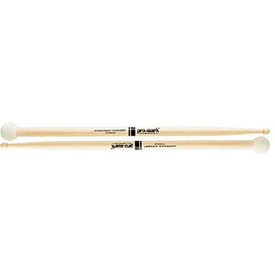 Promark Bacchette Leggere in Hikory Sd5 a Doppia Punta per Esecuzioni in Multipercussione, Punta in Legno, Battente in Feltro Promark Bacchette Leggere in Hikory Sd5 a Doppia Punta per Esecuzioni in Multipercussione, Punta in Legno, Battente in Feltro
