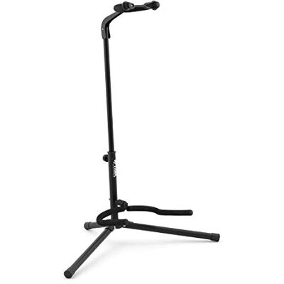 Tiger supporto pieghevole universale per chitarra acustica/classica/elettrica/basso colore nero Tiger supporto pieghevole universale per chitarra acustica/classica/elettrica/basso colore nero