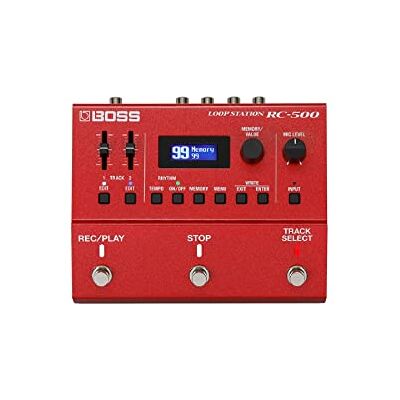 Boss Loop Station a Due Tracce – Looper avanzato con una qualità sonora superiore, Loop FX, 99 memorie per le frasi musicali, 57 accompagnamenti ritmici Boss Loop Station a Due Tracce – Looper avanzato con una qualità sonora superiore, Loop FX, 99 memorie per le frasi musicali, 57 accompagnamenti ritmici