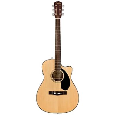 Fender CC-60SCE Chitarra Acustica Elettrificata Concerto, Naturale, Include lezioni virtuali gratuite su Play Fender CC-60SCE Chitarra Acustica Elettrificata Concerto, Naturale, Include lezioni virtuali gratuite su Play
