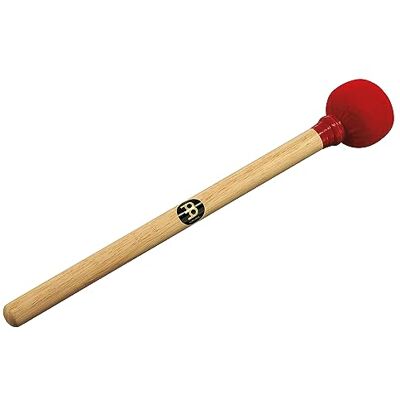Meinl Percussion -D, Bacchetta Samba, lunghezza 40.64 cm, 16 ", Punta in feltro rosso con 6.35 cm, 2.5 pollici, legno Naturale/Rosso Meinl Percussion -D, Bacchetta Samba, lunghezza 40.64 cm, 16 ", Punta in feltro rosso con 6.35 cm, 2.5 pollici, legno Naturale/Rosso