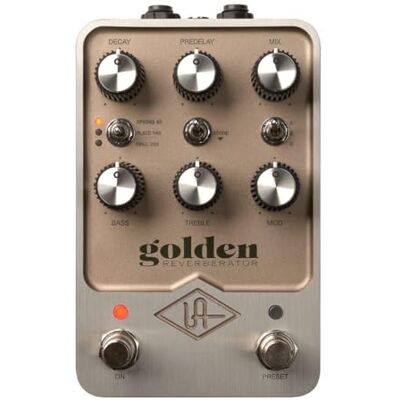Universal Audio Golden Reverberator Pedal Universal Audio Golden Reverberator Pedal
