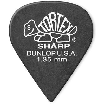 Dunlop 412P73 Tortex Plettro per chitarra affilato, da 0,73 mm, confezione da 12 72 1.35mm gray Dunlop 412P73 Tortex Plettro per chitarra affilato, da 0,73 mm, confezione da 12 72 1.35mm gray
