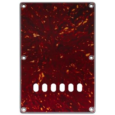 Musiclily Pro 6 Fori ST Piastra Posteriore Tremolo per Chitarra Elettrica Tagima TG-530 Strat SSS con Battipenna 10 Fori, 4 strati Vintage Tortoise Musiclily Pro 6 Fori ST Piastra Posteriore Tremolo per Chitarra Elettrica Tagima TG-530 Strat SSS con Battipenna 10 Fori, 4 strati Vintage Tortoise