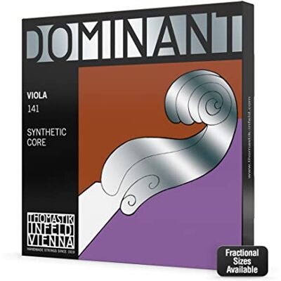 Thomastik-Infeld Thomastik Corde per Viola Dominant nucleo di nylon Set 1/2 media Thomastik-Infeld Thomastik Corde per Viola Dominant nucleo di nylon Set 1/2 media