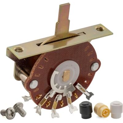Musiclily Pro Selettore Pickup 3 Posizioni Blade Wahlschalter Interruttore per Chitarra Elettrica tipo Tele Musiclily Pro Selettore Pickup 3 Posizioni Blade Wahlschalter Interruttore per Chitarra Elettrica tipo Tele