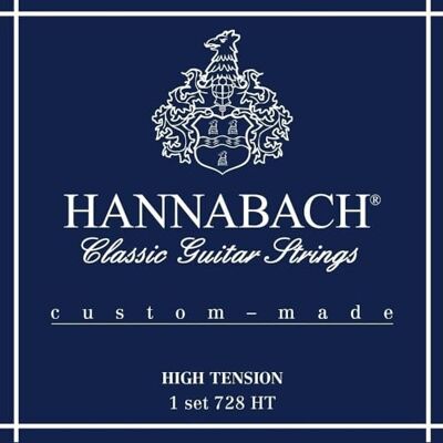 Hannabach Corde per chitarra classica Serie 728 High Tension Custom Made Set 728HT Hannabach Corde per chitarra classica Serie 728 High Tension Custom Made Set 728HT