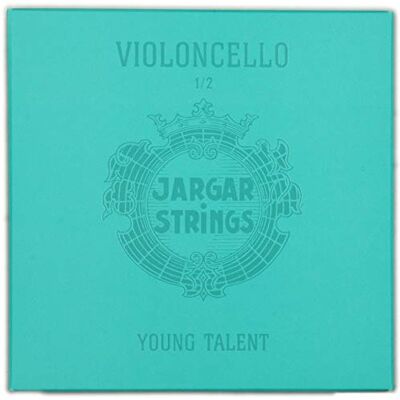 Jargar Ce-SET-Y-12 Set violoncello Young Talent, 1/2 (A: 0,76/D: 0,99/G: 1,18/C: 1,71 mm) per violoncello Jargar Ce-SET-Y-12 Set violoncello Young Talent, 1/2 (A: 0,76/D: 0,99/G: 1,18/C: 1,71 mm) per violoncello