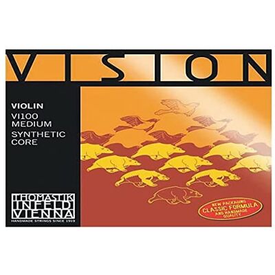 Thomastik-Infeld Thomastik Corda per violino 4/4 Vision corda La nucleo sintetico, rivest. alluminio, pesante Thomastik-Infeld Thomastik Corda per violino 4/4 Vision corda La nucleo sintetico, rivest. alluminio, pesante