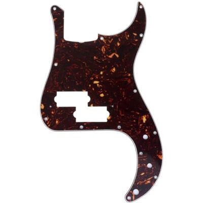 Musiclily Pro 13 Fori Battipenna P Basso Pickguard 4 strati Tartarugato per JPN Fender Japan Precision Bass 4 Corde Musiclily Pro 13 Fori Battipenna P Basso Pickguard 4 strati Tartarugato per JPN Fender Japan Precision Bass 4 Corde