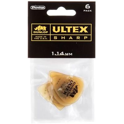 Dunlop Plettro 433P73 Dun Ultex Sharp, 6 Pz 72 1.14 Mm Dunlop Plettro 433P73 Dun Ultex Sharp, 6 Pz 72 1.14 Mm